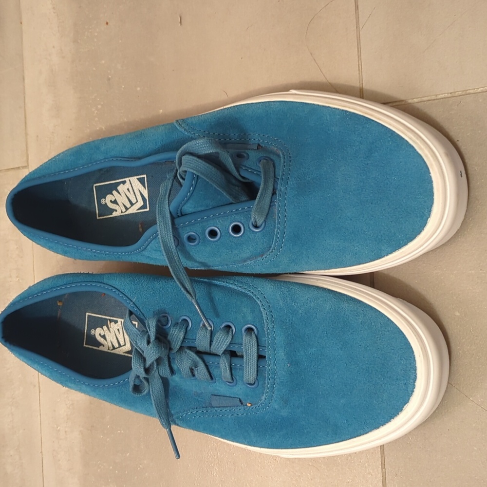 Turquoise vans